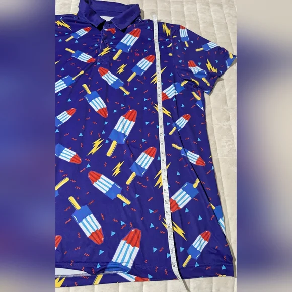 Tipsy elves Patriotic Men's Grand Finale Shirt large 4th Of July - Picture 7 of 10